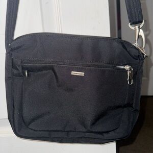 Travelon Black Messenger Bag